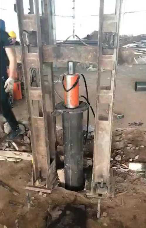 张家口万全县钢管桩加固